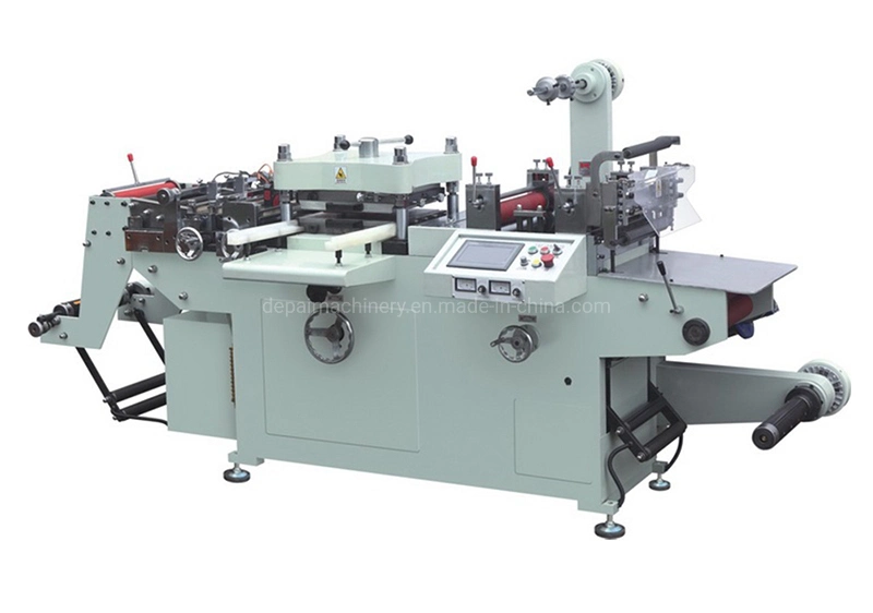 High Speed 350mm Dei Cut Label Machine Automatic Flat Bed Die Cutter Laminating Stamping Machine