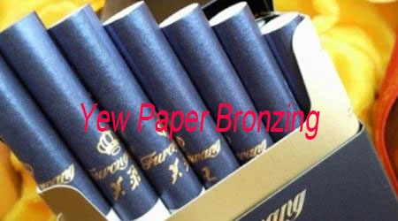 Qdtj Series Cigarette Package Bronzing Machine