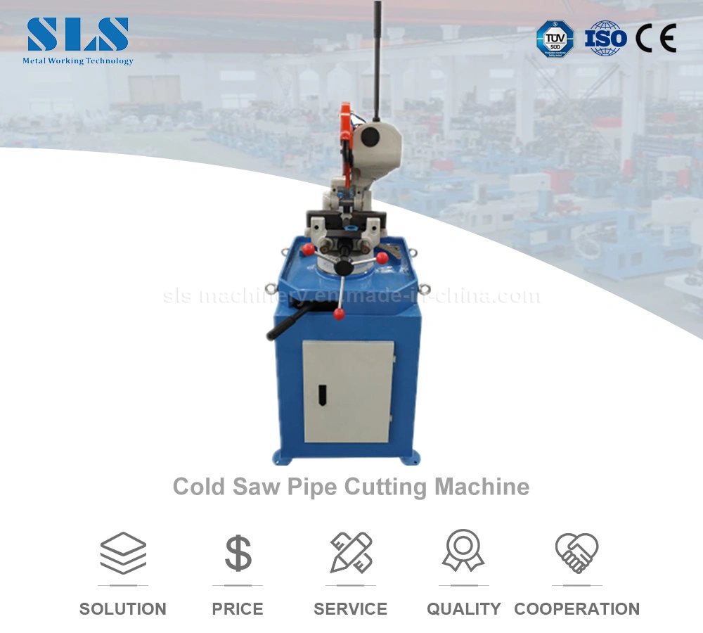 Mc-315f Type Manual Circle Tube Cut Saw Pipe Cold Cutting Machine