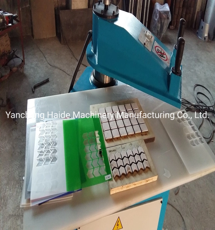 Hydraulic TPR Shoe Soles Swing Arm Cutting Machine